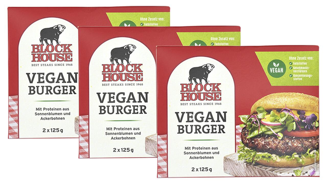 Vegane Burgerpatties im Test: Warum der Block House Vegan Burger nur "mangelhaft" ist
