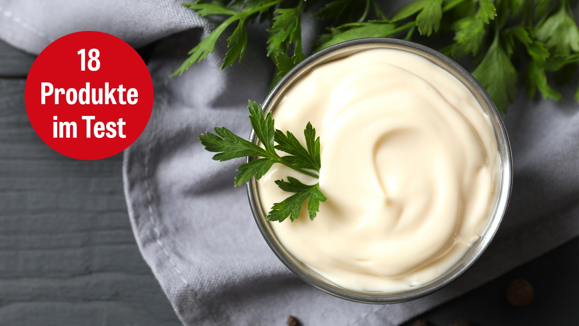 Vegane Mayo im Test: Wir haben 13 Produkte im Labor getestet..