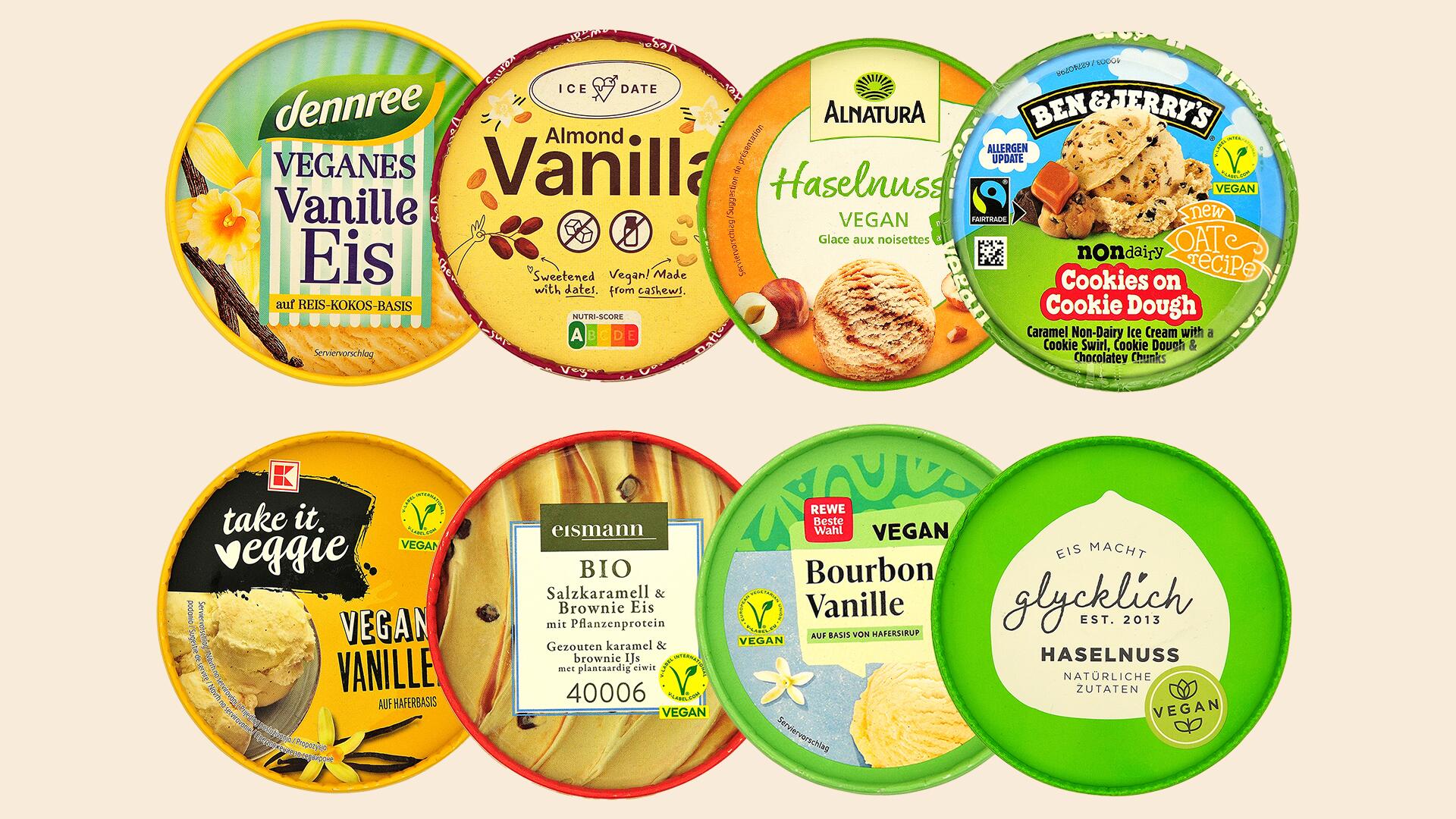 Veganes Eis ist besser fürs Tierwohl. Aber wie gut sind deren Inhaltsstoffe?