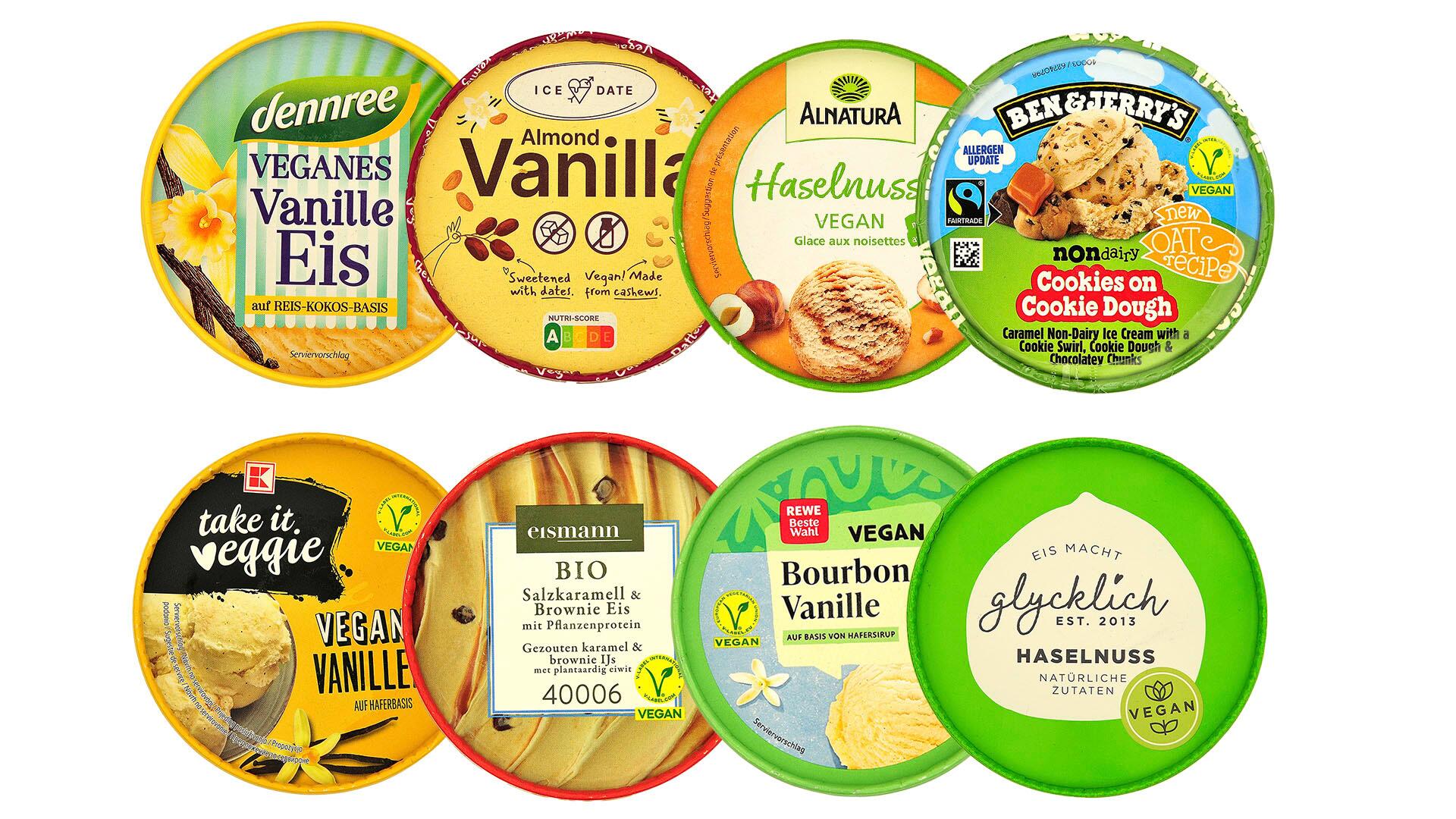 Veganes Eis im Test: 5 von 12 mit Bestnote
