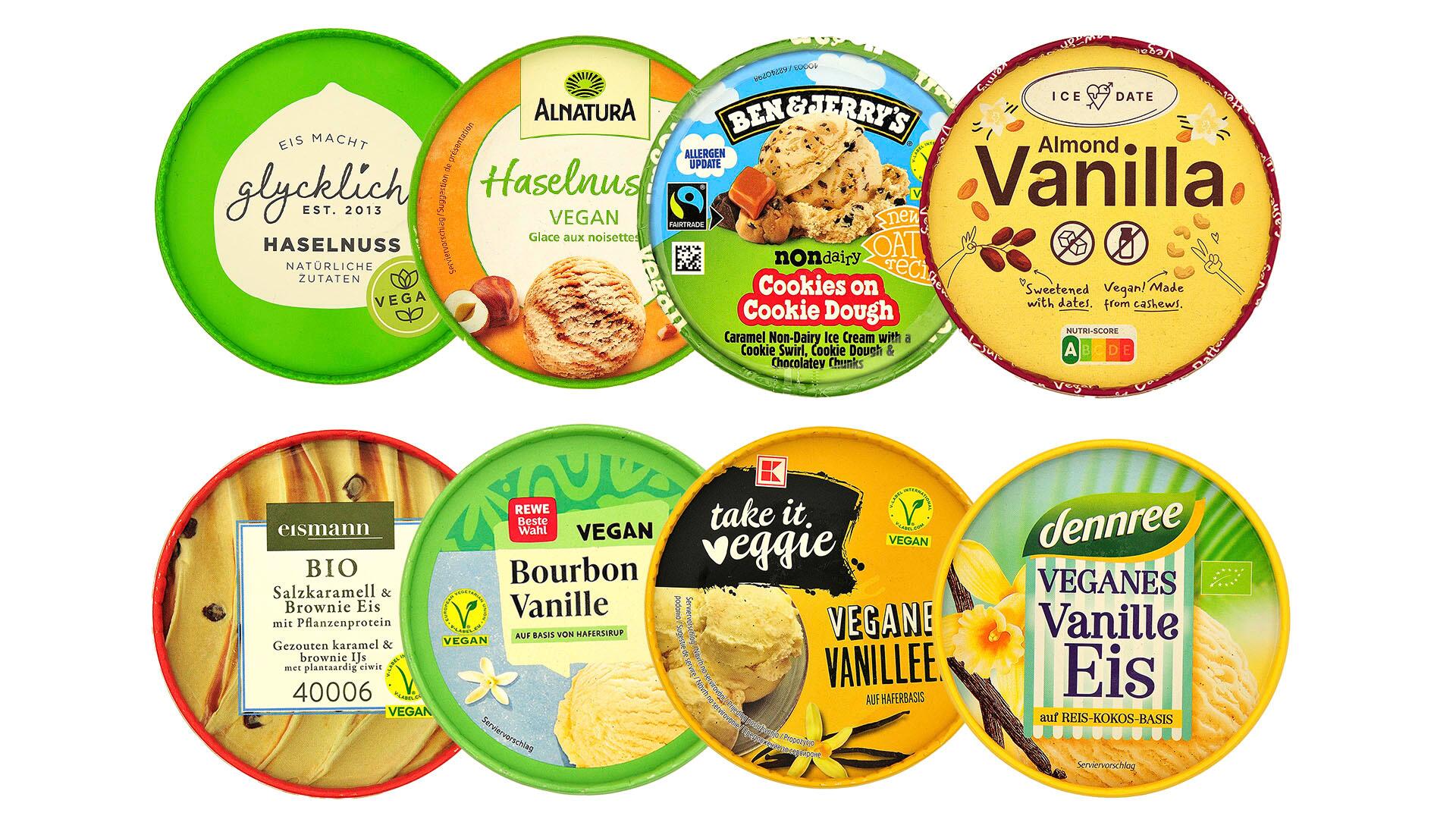 Veganes Eis ist besser fürs Tierwohl. Doch wie steht es um die Inhaltsstoffe? Wir haben sie untersuchen lassen.