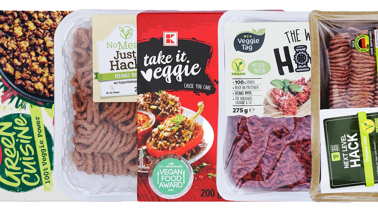 Veganes Hackfleisch im Test: Wie gut sind die Fleischersatz-Produkte?