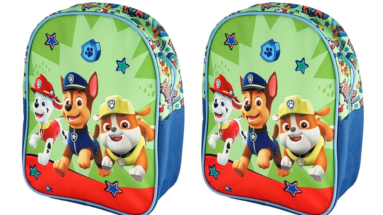 Verbotener Schadstoff, kein Komfort: Paw-Patrol-Rucksack versagt im Test 