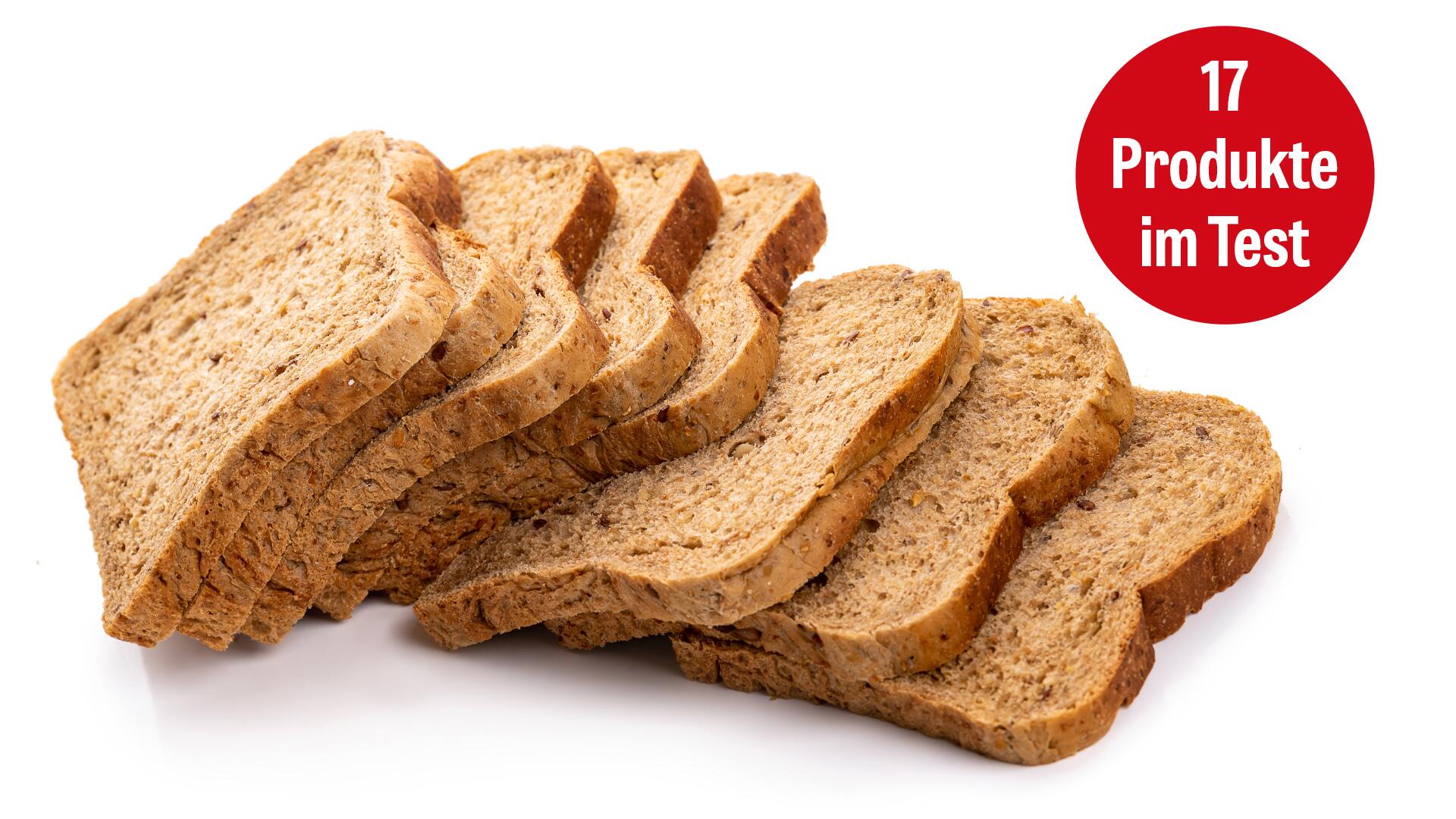 Vollkorntoast: Wir haben 17 Produkte im Labor prüfen lassen. 