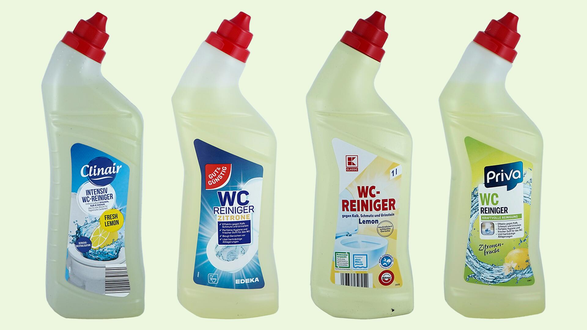 WC-Reiniger im Test: Welche Produkte sind empfehlenswert? 
