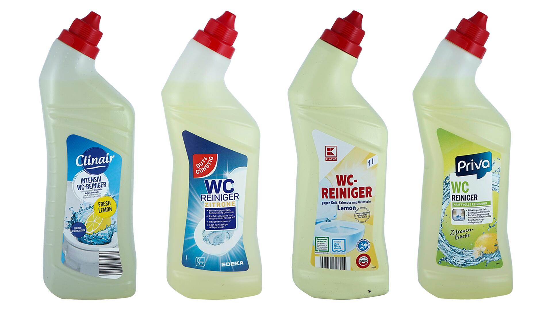 WC-Reiniger im Test: Welcher reinigt gut? WC-Reiniger im Test: Welcher reinigt gut?