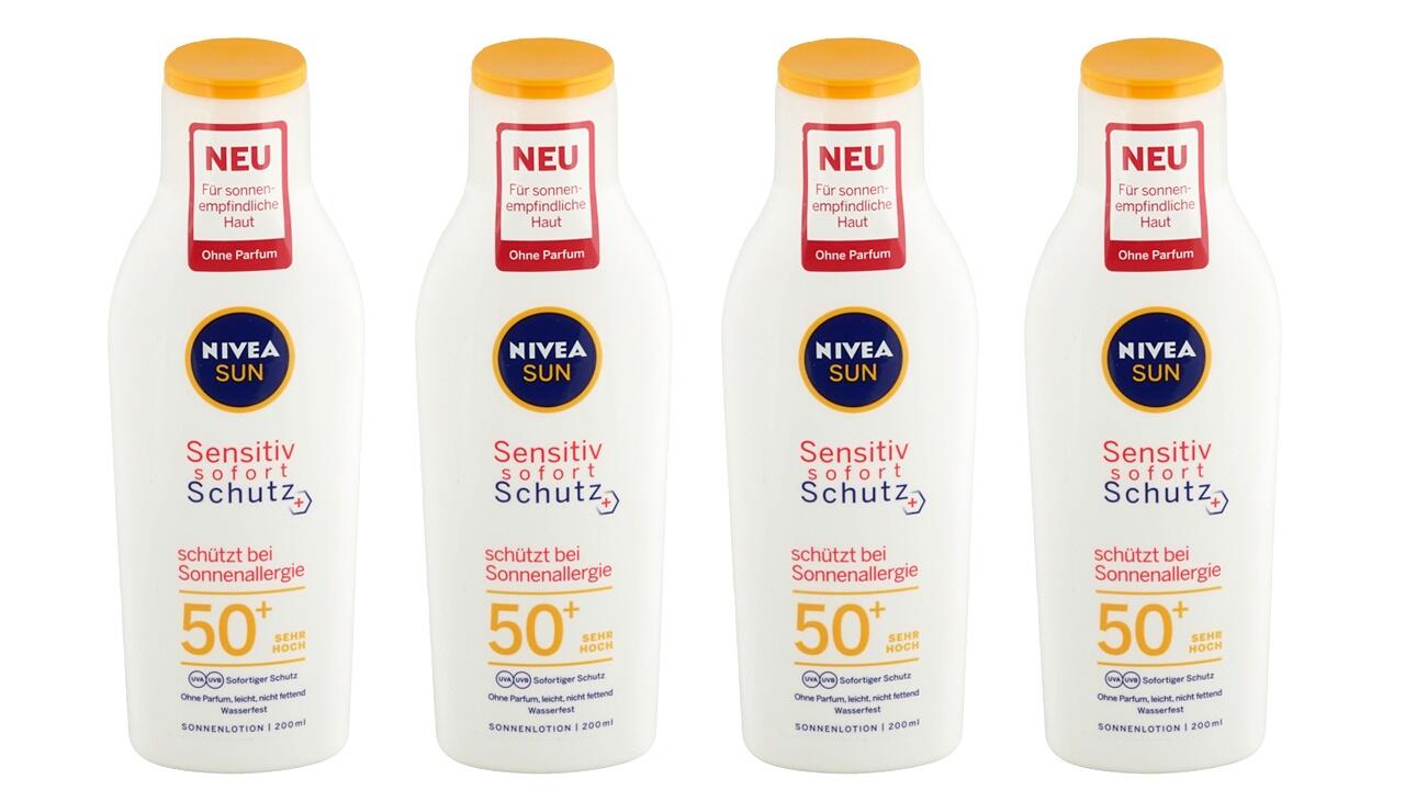 Warum wir von dieser Nivea Sun Sensitiv-Sonnencreme abraten Warum wir von dieser Nivea Sun Sensitiv-Sonnencreme abraten