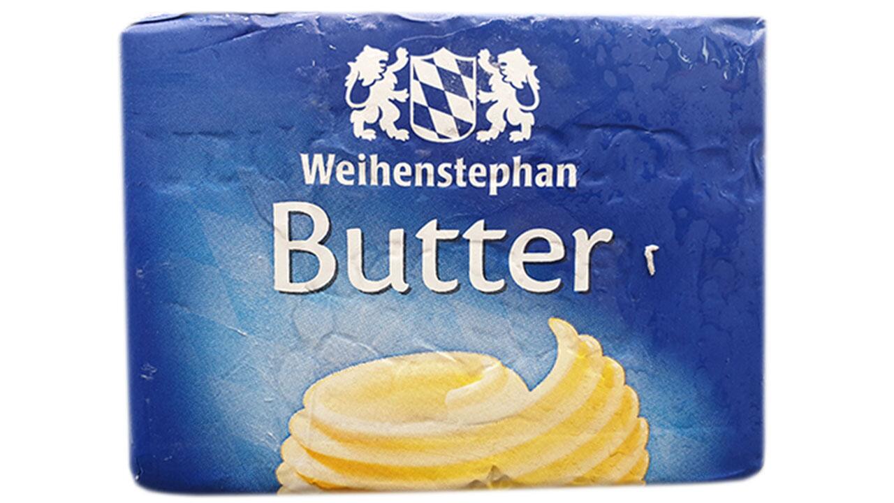 Weihenstephan-Butter im Test: Das Produkt überzeugt nicht.  