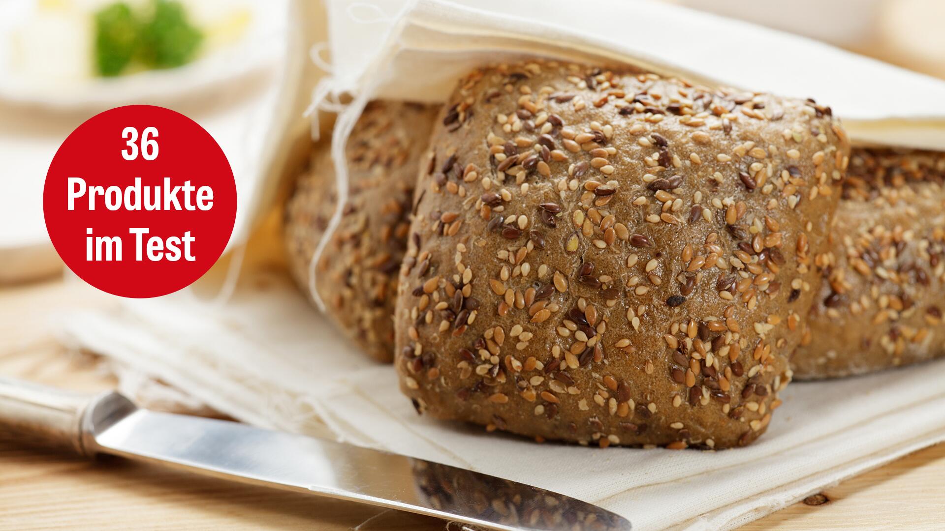 Aufback-Körnerbrötchen im Test: 11 von 36 sind "sehr gut"
