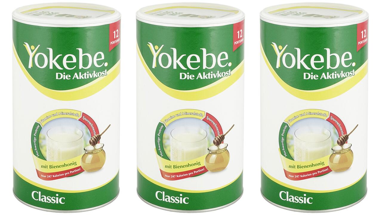 Weniger Deklarationsmängel bei Diätdrink von Yokebe