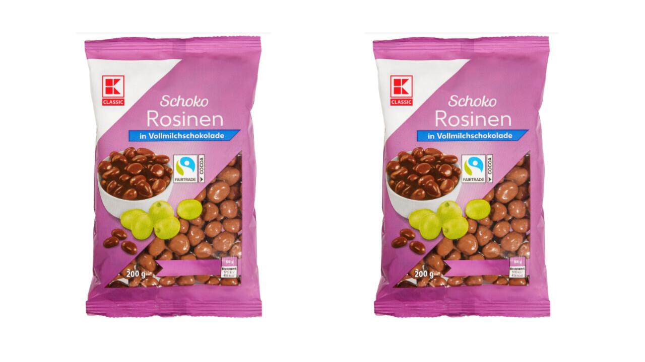 Wichtiger Produktrückruf für Allergiker: In einem Schokosnack können Erdnüsse enthalten sein.