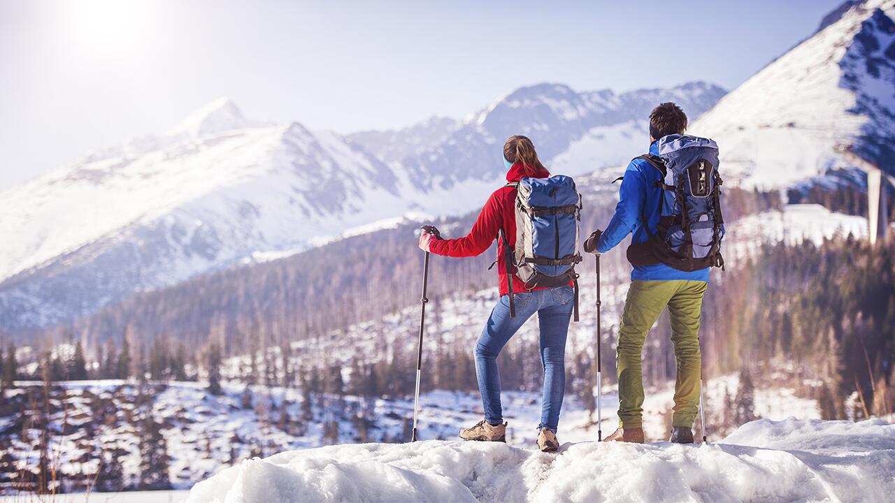 Winterwanderungen: Wir geben Tipps für Routen. 