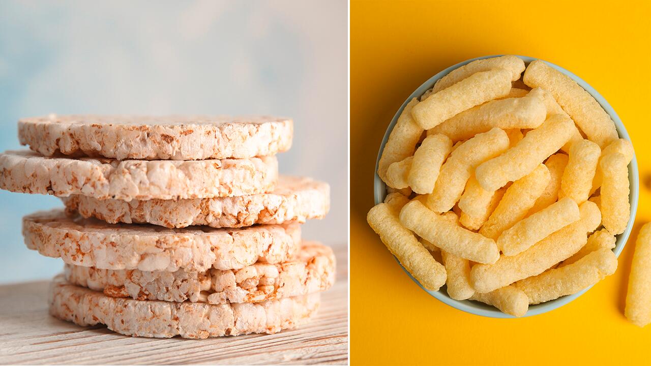 Wir haben Maissnacks und Reiswaffeln getestet. Welcher Kindersnack ist gesünder?