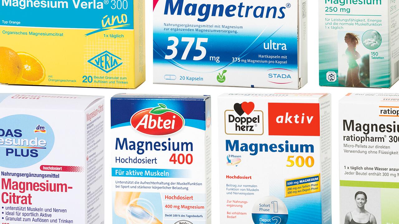 Magnesium Tabletten Test Aldi