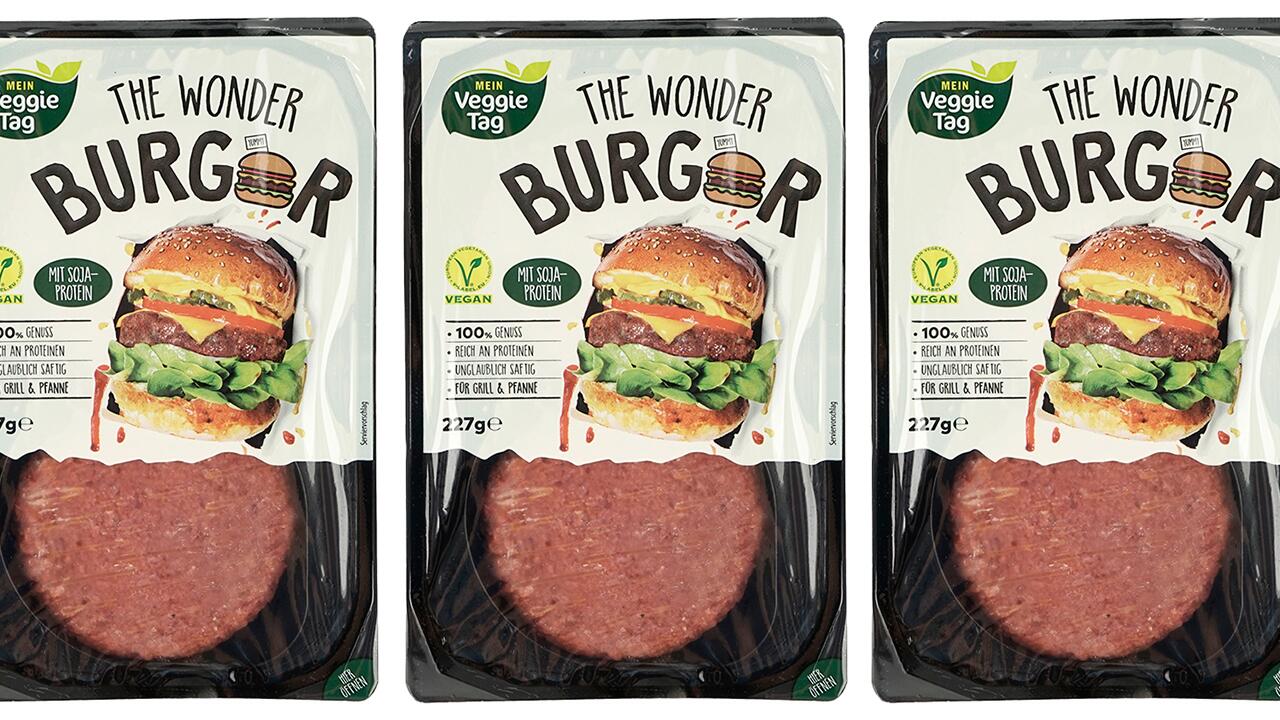 Wonder Burger von Aldi Süd: Das Produkt gehört zu den Burgern im Test, die durchfallen. 