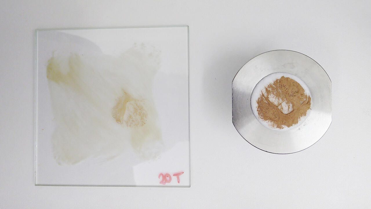 Im Labor: Wie gut die Make-up-Aufnahme funktioniert, wurde in einem Abtupftest ermittelt. Im Labor: Wie gut die Make-up-Aufnahme funktioniert, wurde in einem Abtupftest ermittelt.
