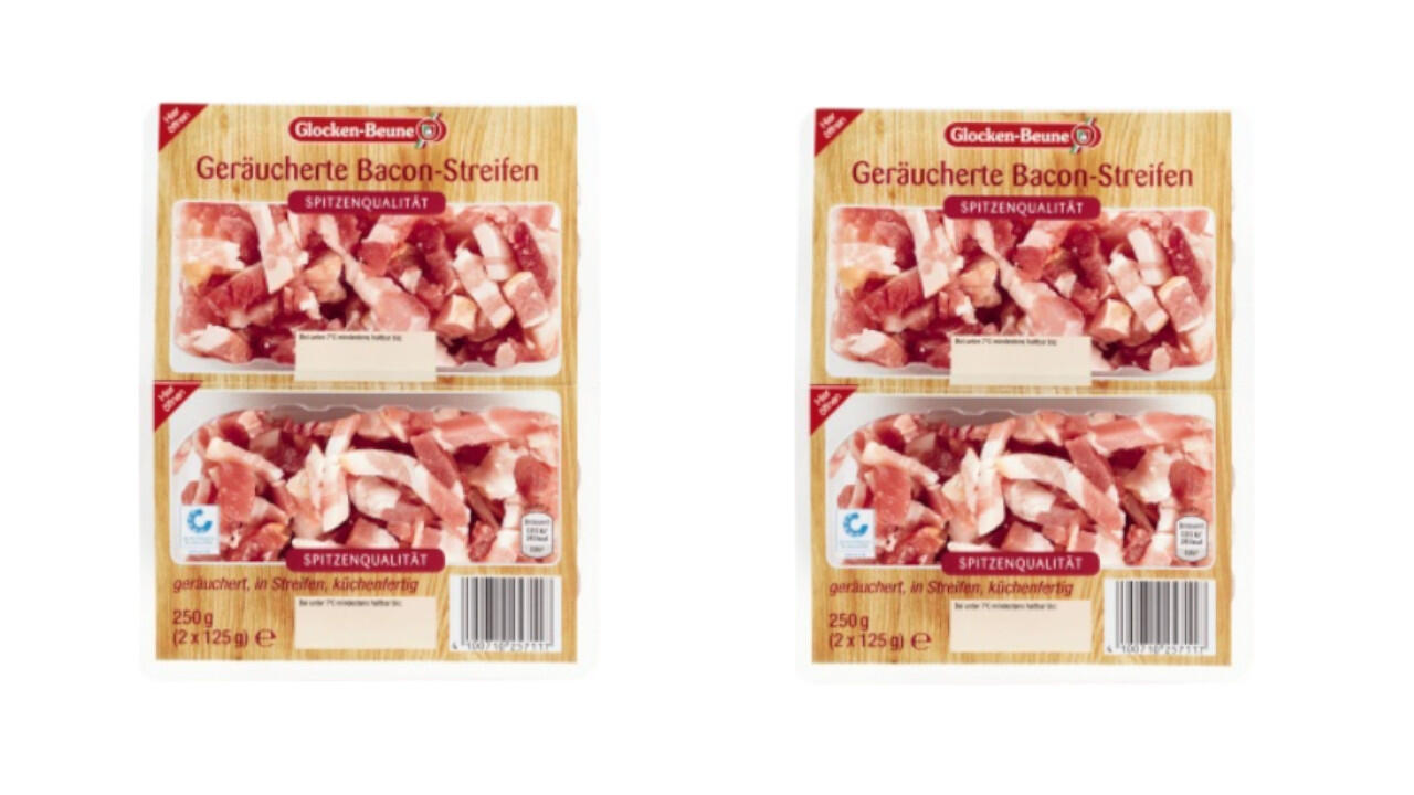 Bei Netto werden Bacon-Streifen zurückgerufen.