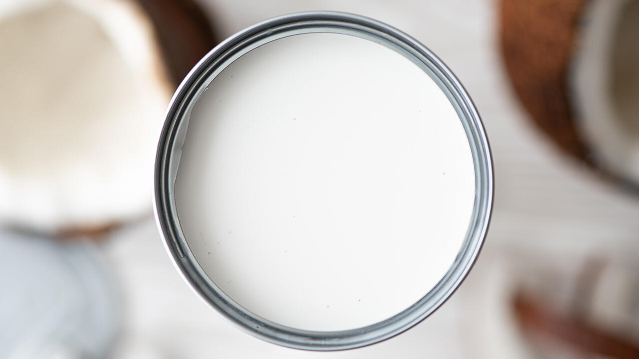 In Kokosmilch-Konserven wurden die höchsten BPA-Werte gemessen.