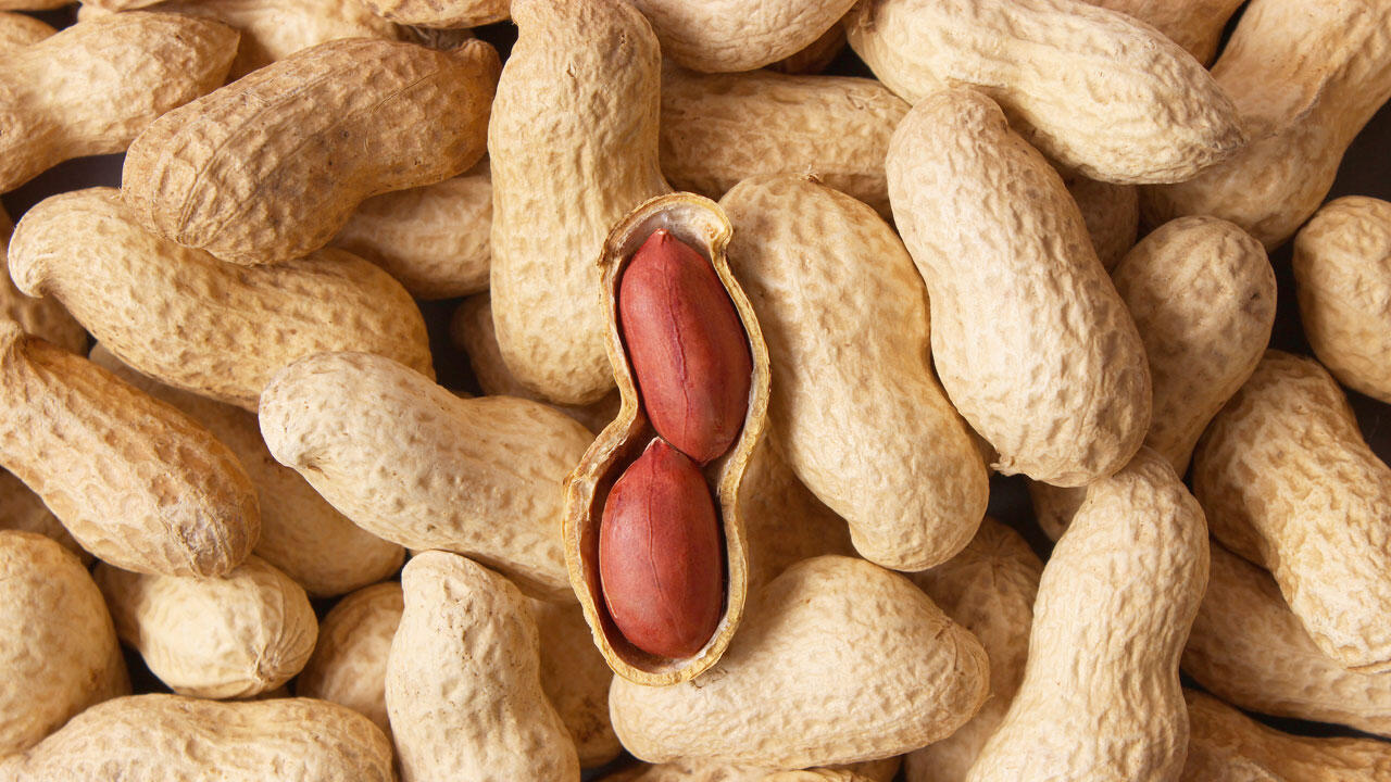 Wussten Sie, dass Erdnüsse eine Hülsenfrucht sind?