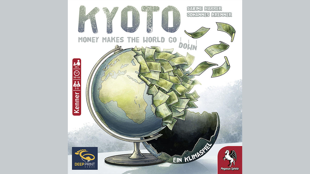 Bei Kyoto verhandeln die Spieler darum die weltweiten Emissionen zu senken.
