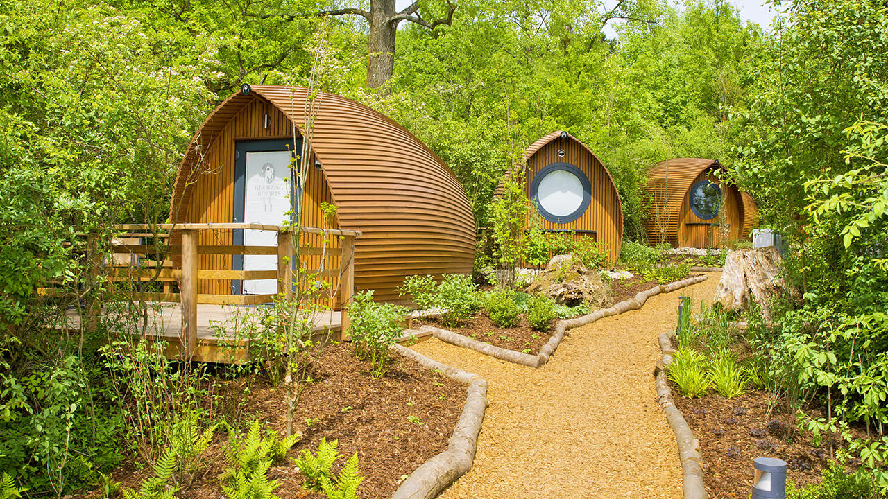 Auch im Biosphärenreservat Bliesgau gibt es ein Glamping-Resort.