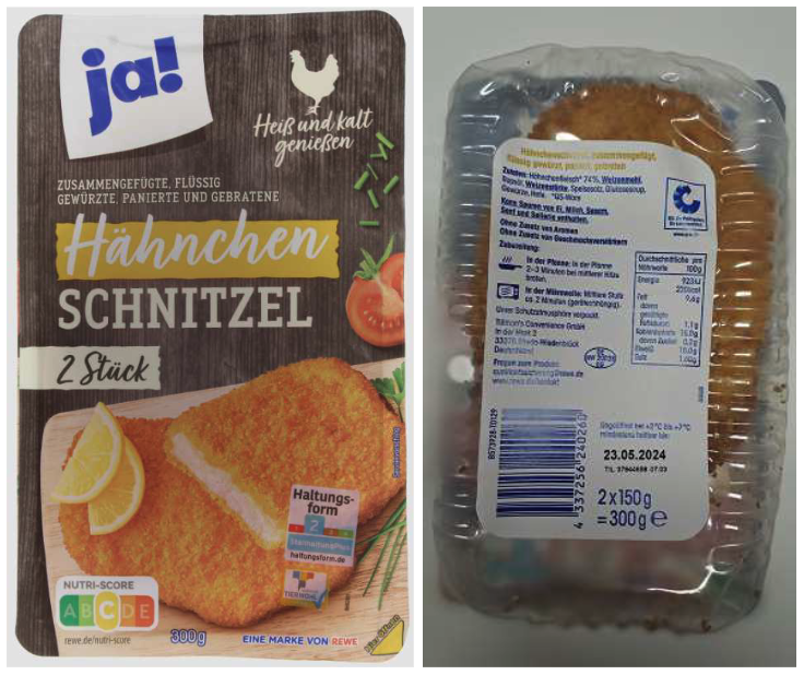 Listerien-Gefahr: Rewe ruft Hähnchenschnitzel zurück.