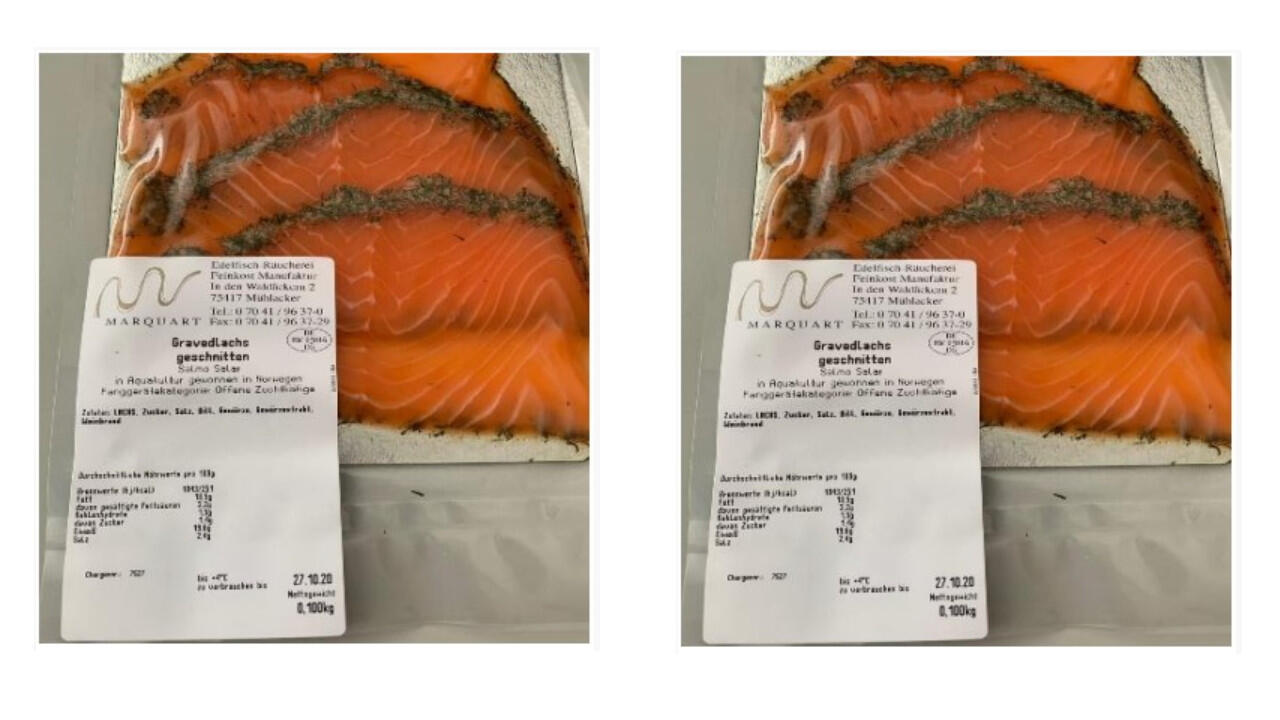 In drei Bundesländern wird Graved Lachs der Marquart GmbH zurückgerufen.