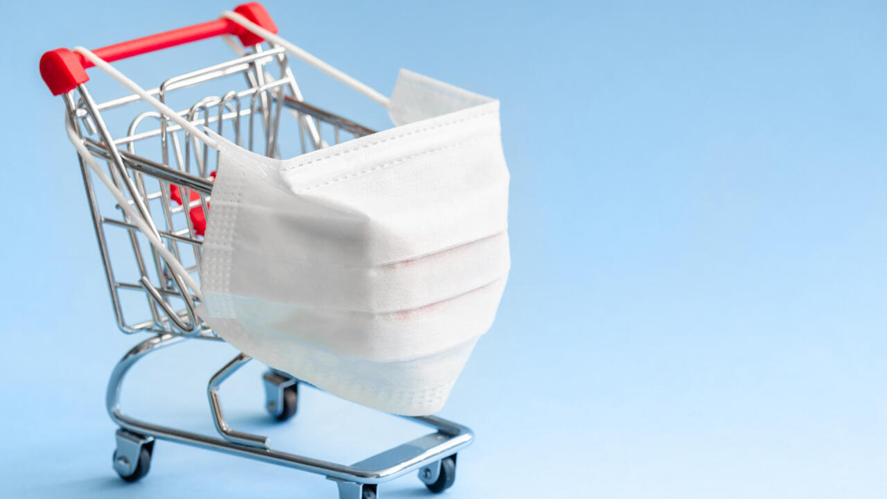 Im Online-Supermarkt können Sie getrost auf das Tragen einer Atemschutzmaske verzichten. Im Online-Supermarkt können Sie getrost auf das Tragen einer Atemschutzmaske verzichten.