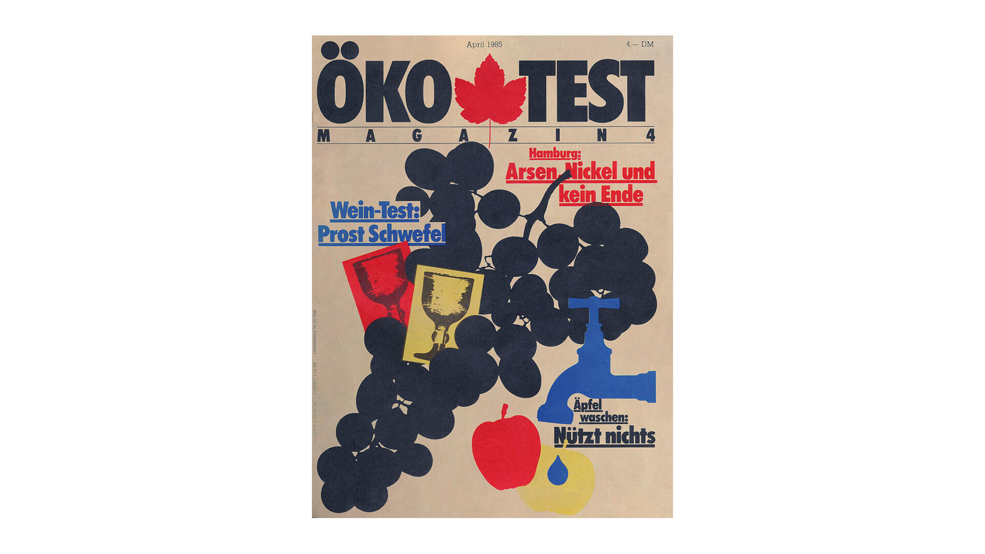 1985: So sah das erste ÖKO-TEST-Magazin aus. 1985: So sah das erste ÖKO-TEST-Magazin aus.