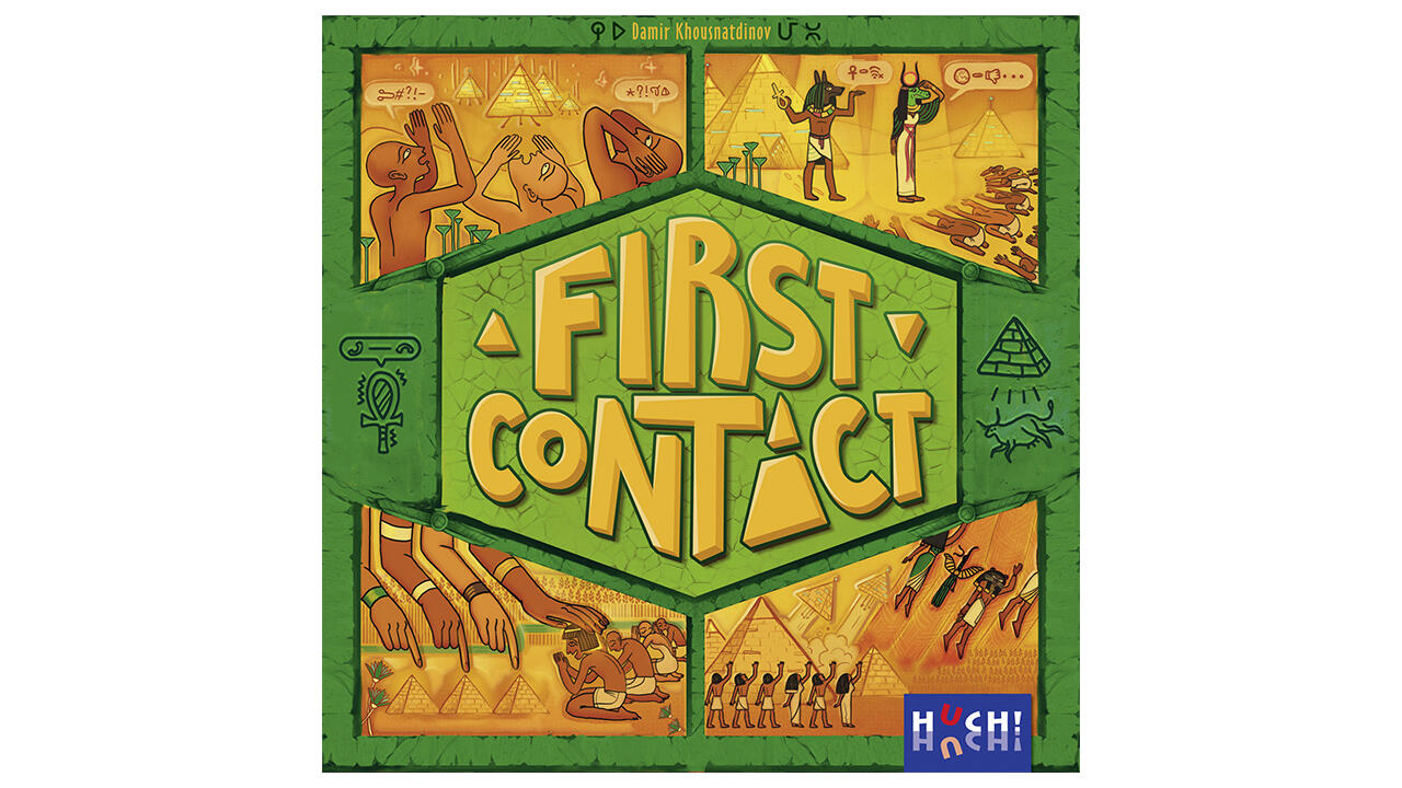 First Contact (Huch), 2–7 Spieler, ab 12 Jahre, ca. 24 Euro First Contact (Huch), 2–7 Spieler, ab 12 Jahre, ca. 24 Euro