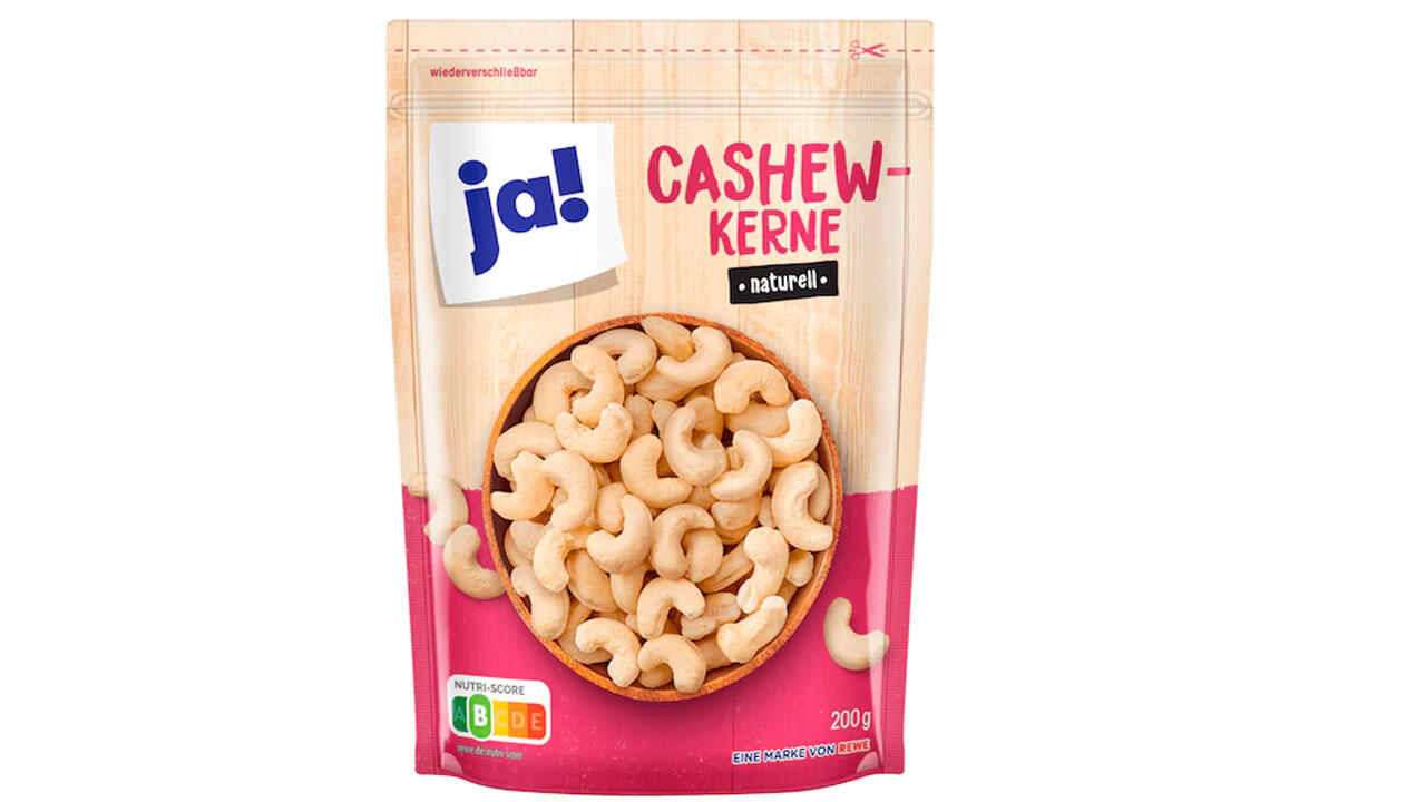 Hersteller ruft Cashewkerne via REWE zurück. Hersteller ruft Cashewkerne via REWE zurück.