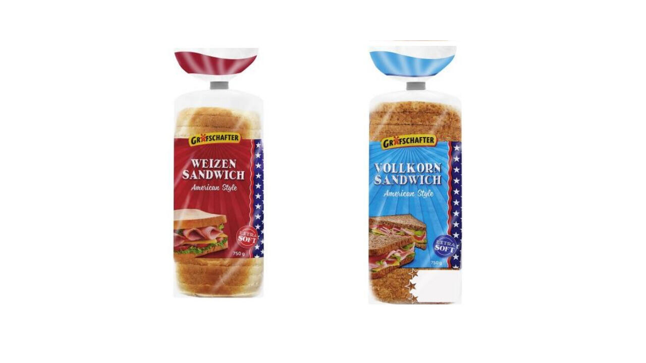 Sandwich-Toast der Marke Grafschafter wird bei Lidl zurückgerufen. Sandwich-Toast der Marke Grafschafter wird bei Lidl zurückgerufen.