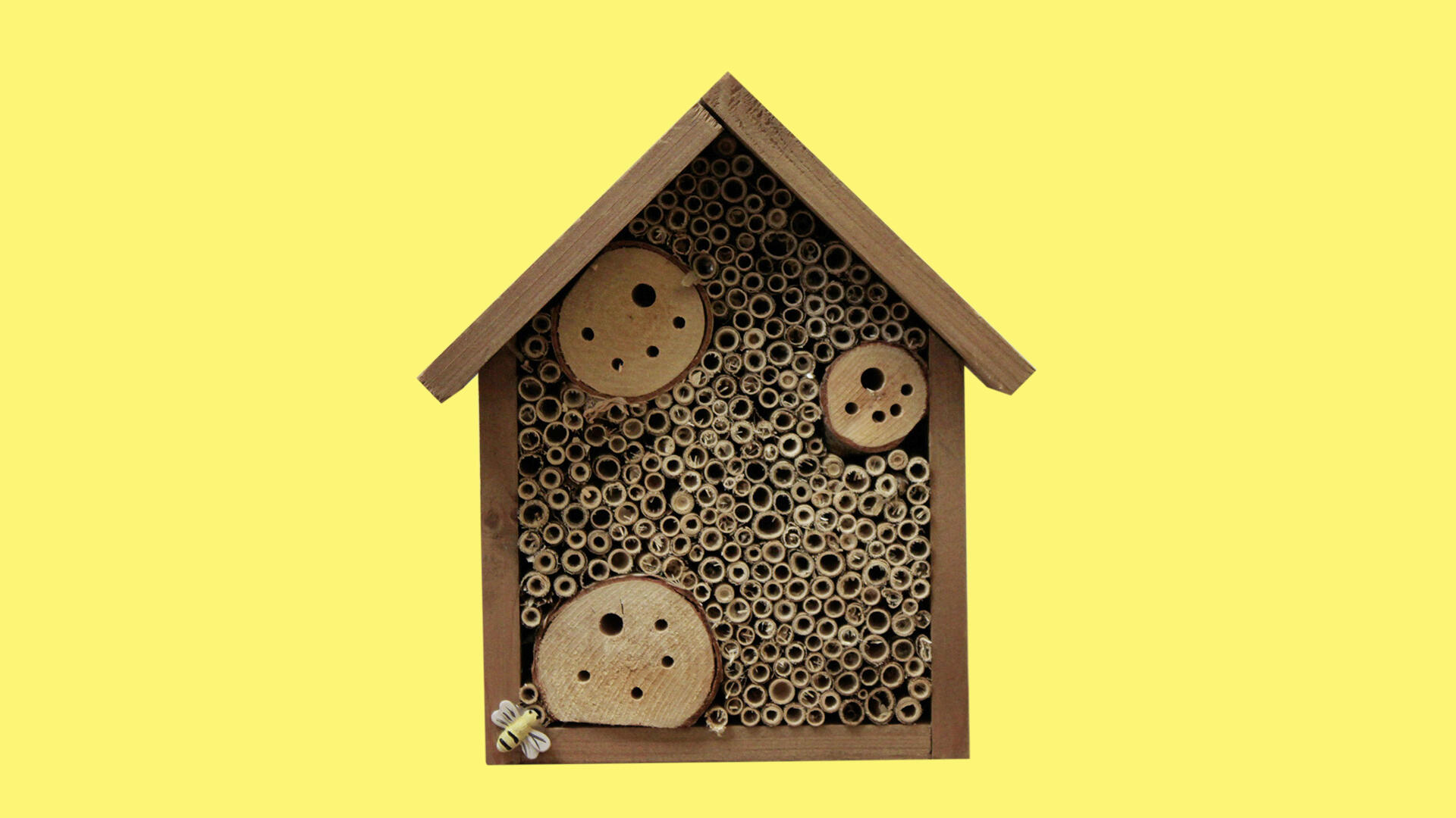Dieses Insektenhotel von Dobar hat zwar keine Platzverschwendung, die Röhrchen sind jedoch schlecht verarbeitet. Dieses Insektenhotel von Dobar hat zwar keine Platzverschwendung, die Röhrchen sind jedoch schlecht verarbeitet.