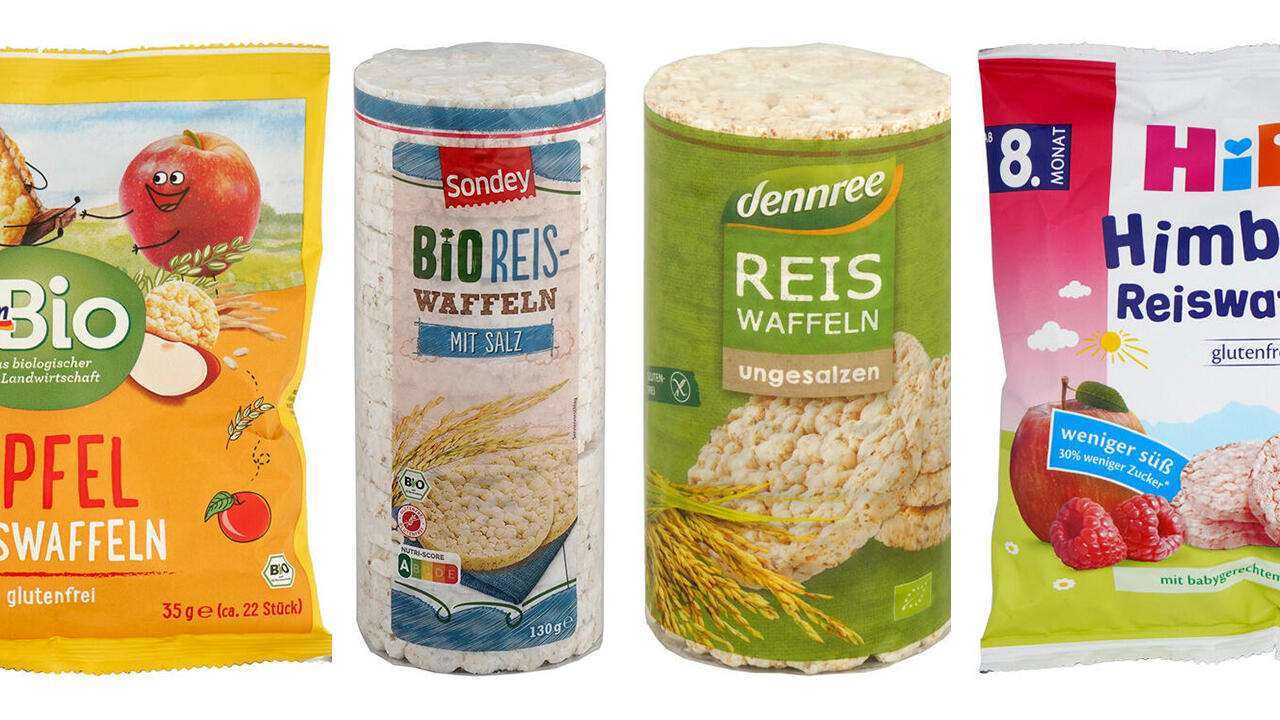 Reiswaffeln im Test: Wir haben insgesamt 18 Produkte untersucht. Ein Teil davon ist speziell für Säuglinge und Kleinkinder ausgelobt. Reiswaffeln im Test: Wir haben insgesamt 18 Produkte untersucht. Ein Teil davon ist speziell für Säuglinge und Kleinkinder ausgelobt.