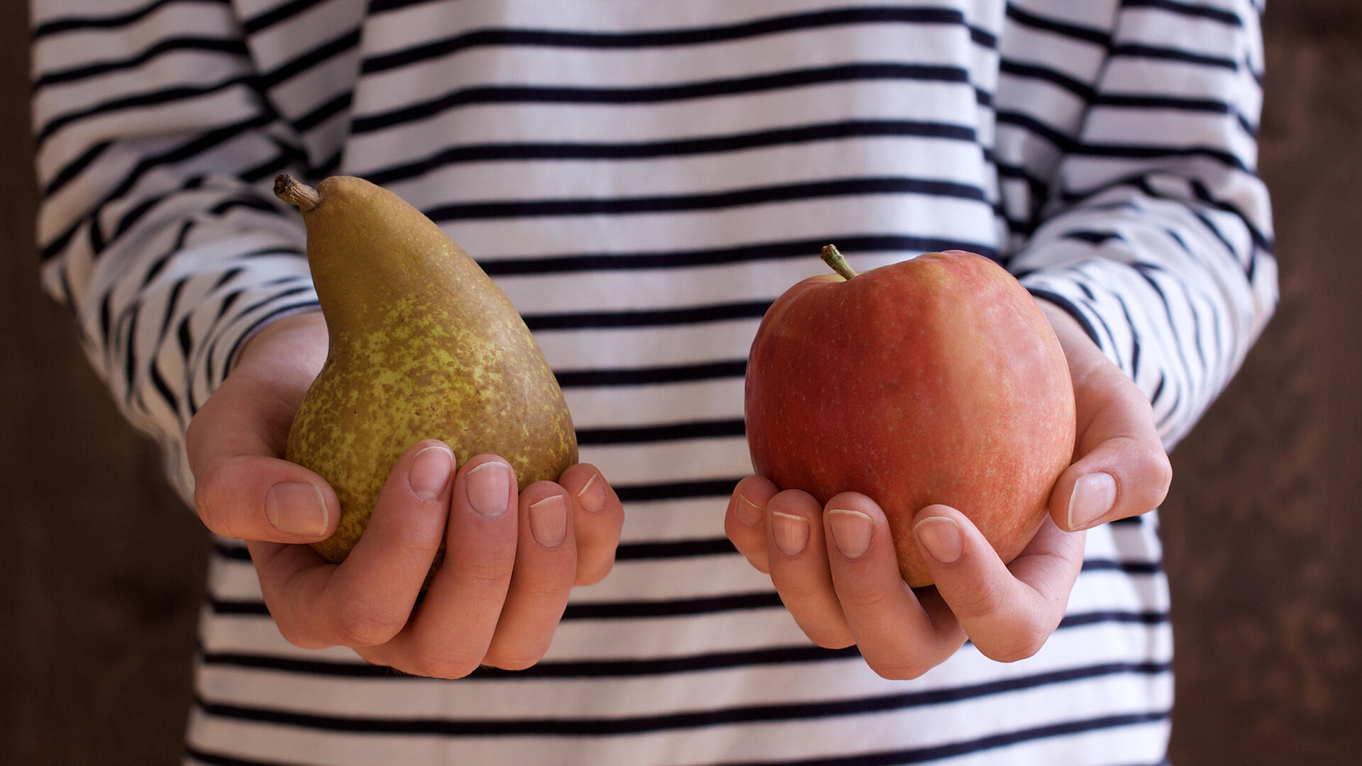 Äpfel sind beliebter als Birnen. Aber sind sie auch gesünder?