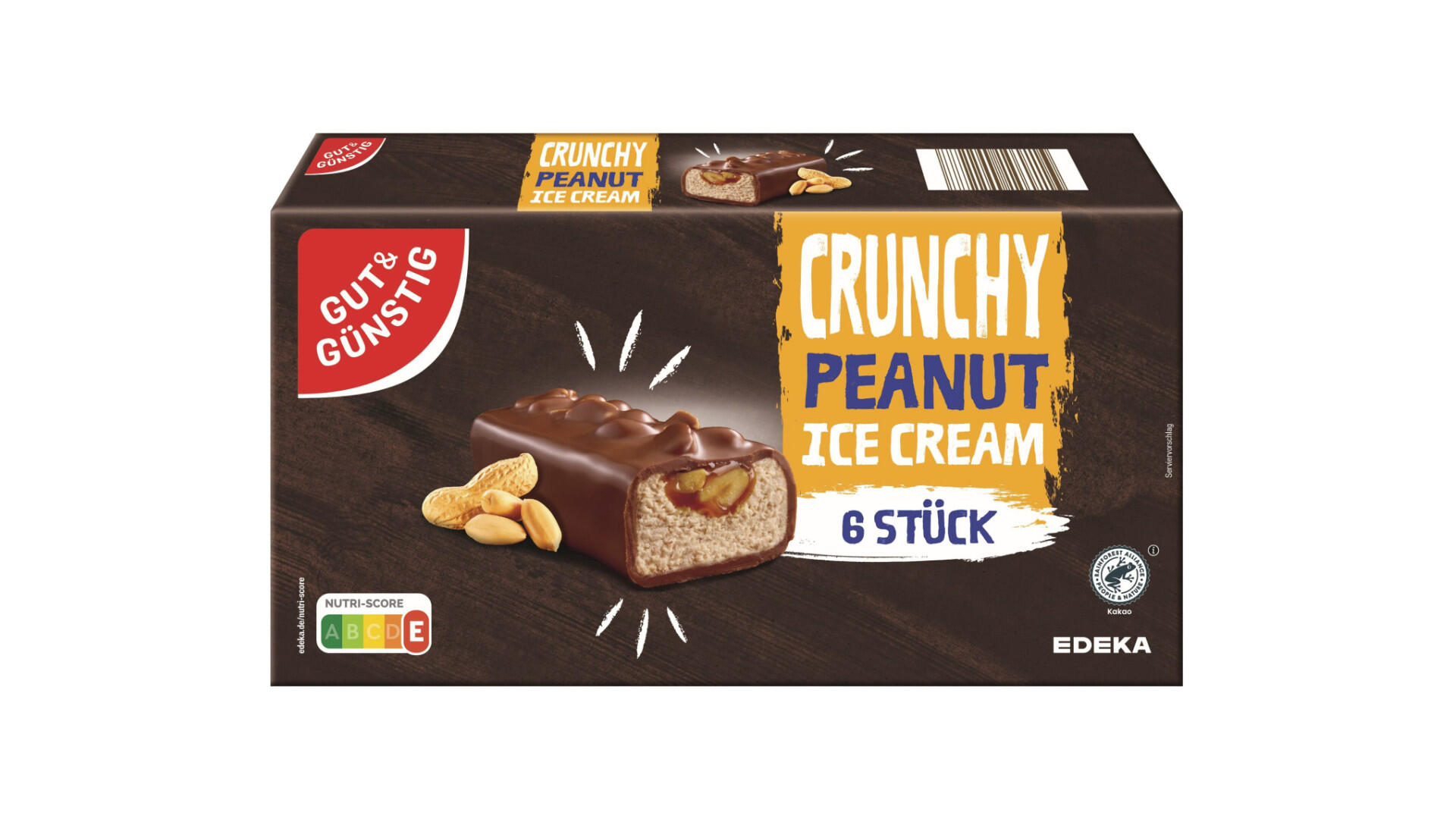 Edeka ruft Crunchy Peanut Ice Cream zurück. Edeka ruft Crunchy Peanut Ice Cream zurück.