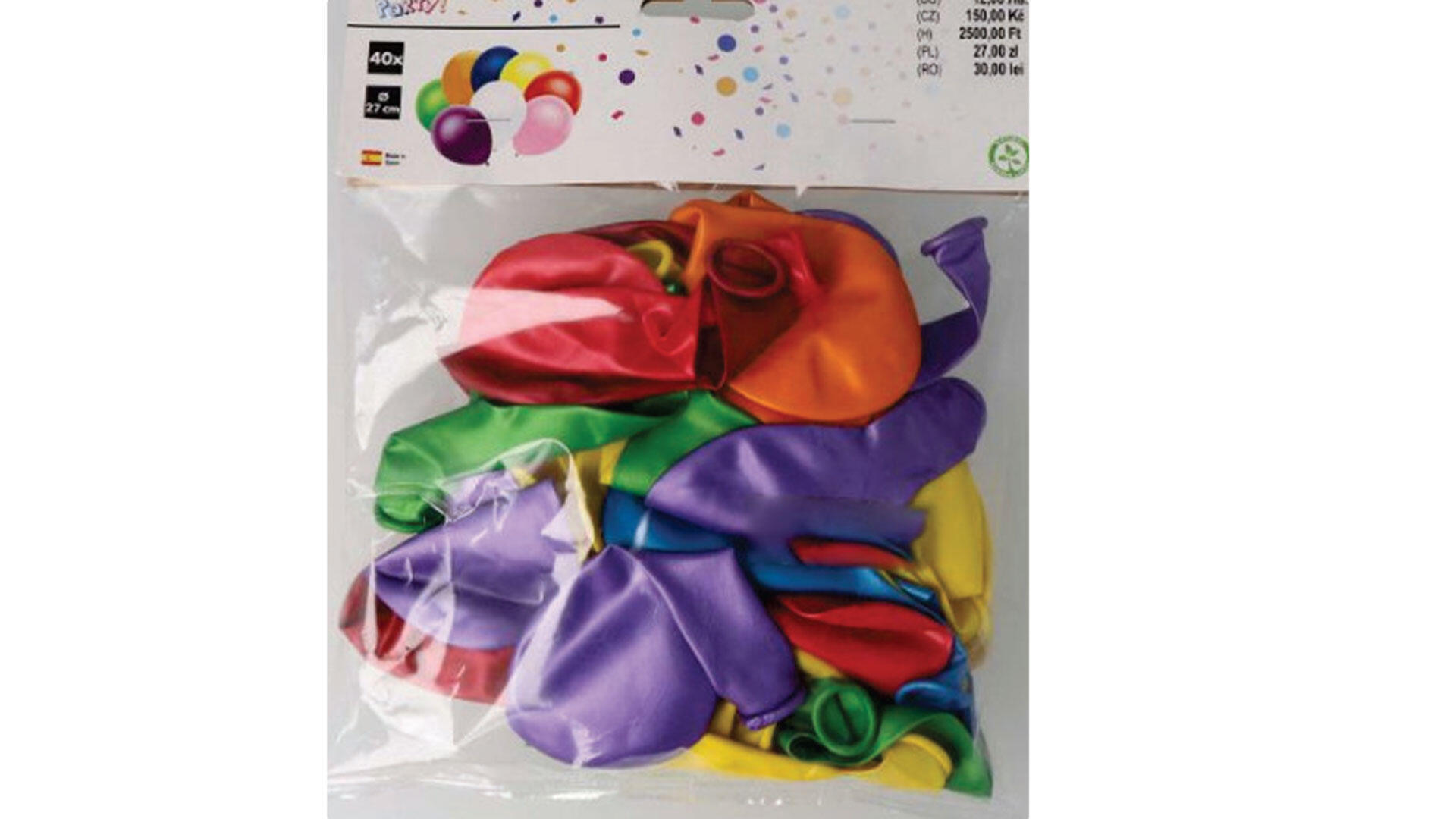 Luftballons von Tedi werden wegen erhöhter N-Nitrosamin-Werte zurückgerufen.