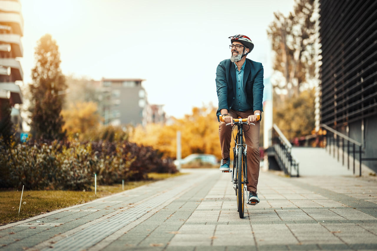Radfahren ist günstig, gesund und klimafreundlich