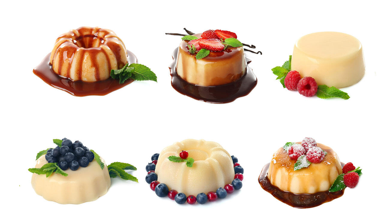 Schön verziert wird aus selbst gemachtem Pudding ein partytaugliches Dessert. Schön verziert wird aus selbst gemachtem Pudding ein partytaugliches Dessert.