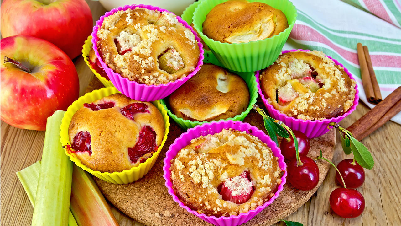 Silikonbackformen für Muffins sind beliebig wieder verwendbar. Silikonbackformen für Muffins sind beliebig wieder verwendbar.