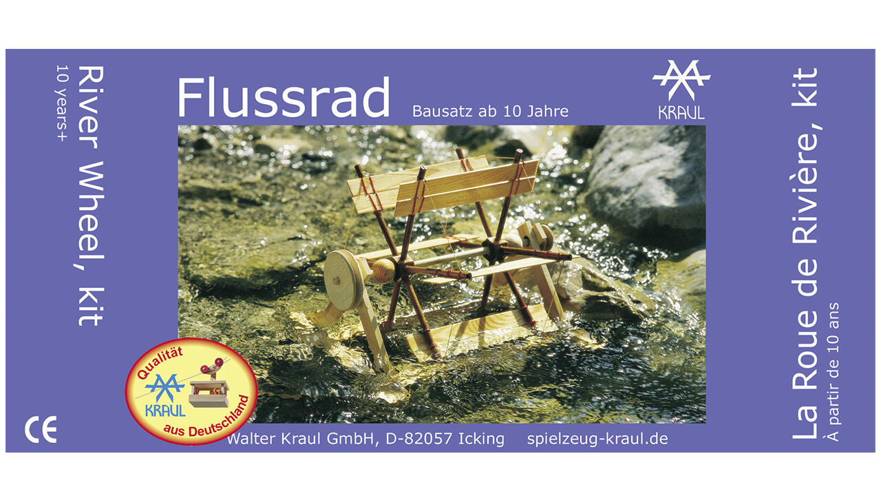 Flussrad von Spielzeug Kraul