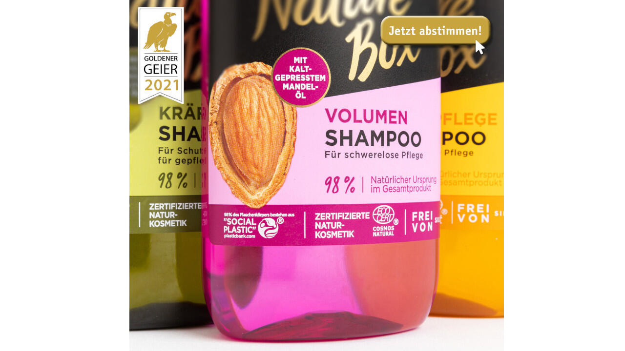 Das Nature Box Shampoo besteht aus "Social Plastic" – keine Lösung für das Plastikproblem, findet die DUH.