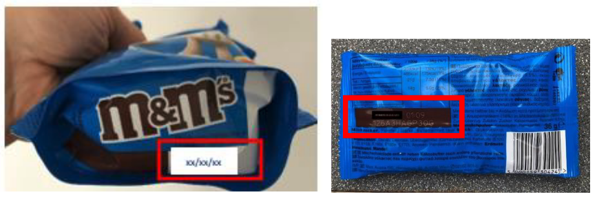 Das Mindesthaltbarkeitsdatum finden Sie auf der Unter- oder Rückseite des Produkts. Das Mindesthaltbarkeitsdatum finden Sie auf der Unter- oder Rückseite des Produkts.