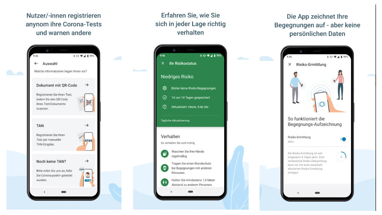 Die App soll helfen, Infektionsketten schnell nachzuverfolgen und zu durchbrechen. Die App soll helfen, Infektionsketten schnell nachzuverfolgen und zu durchbrechen.