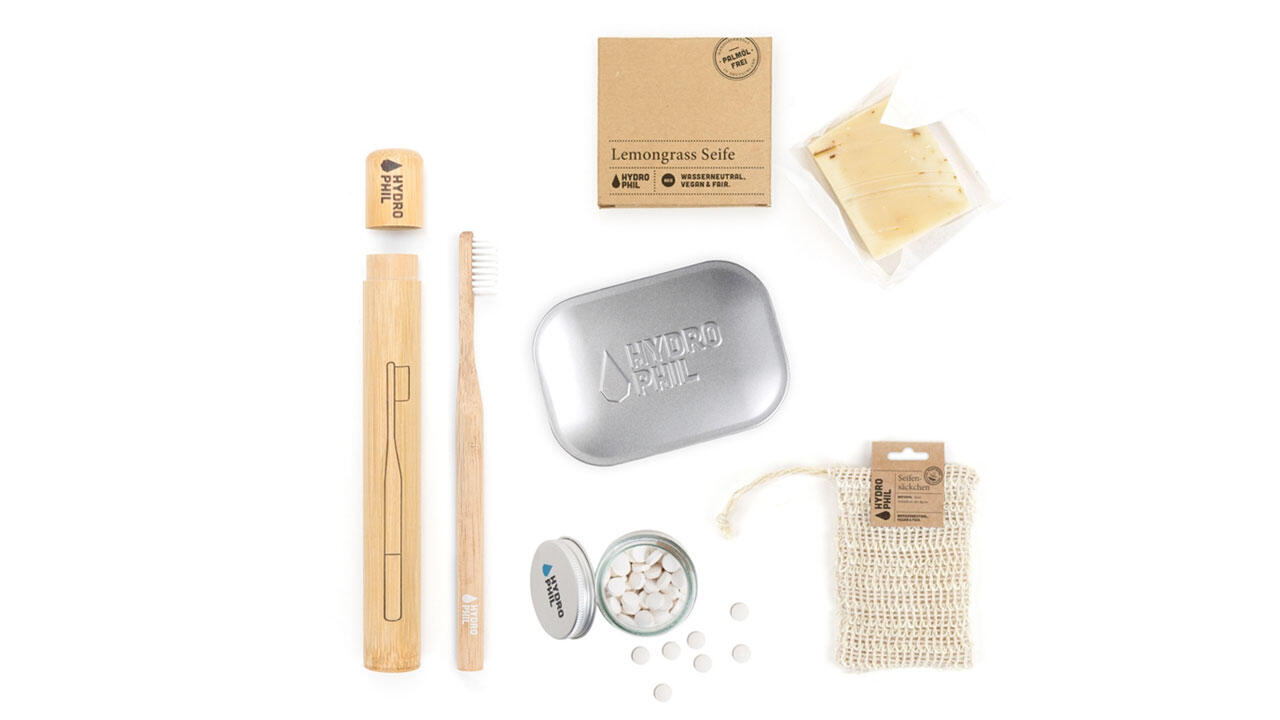 Nachhaltige Geschenke: Zahnpflege-Set mit Bambusbürste & Co.