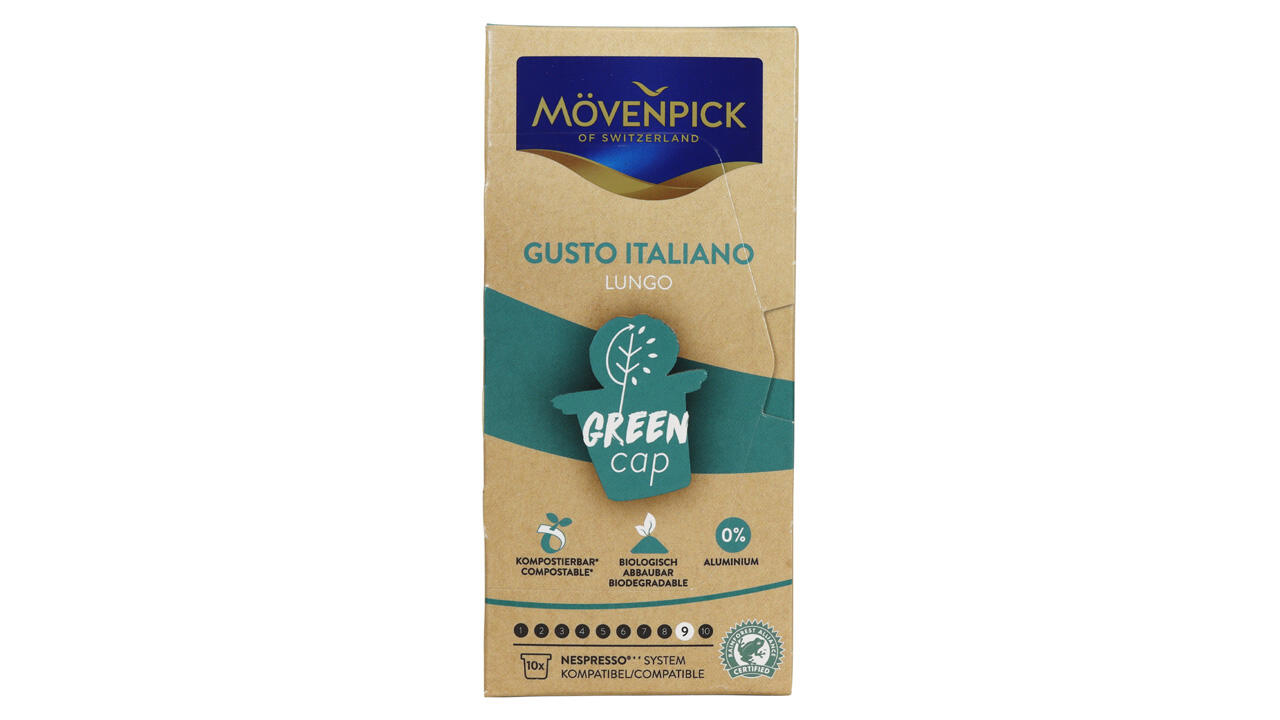 Mövenpick Green Cap Kaffeekapseln Mövenpick Green Cap Kaffeekapseln