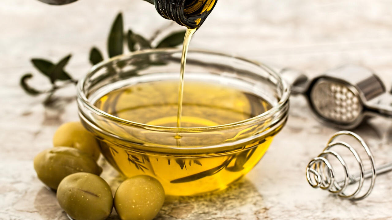Verwenden Sie grundsätzlich hochwertiges Olivenöl, gerne in Bio-Qualität.