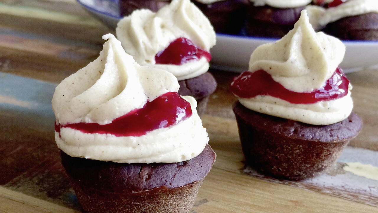 Vegane Lebkuchenmuffins Vegane Lebkuchenmuffins