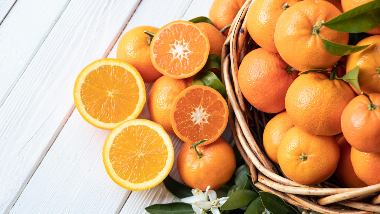 Apfelsinen sind nichts anderes als Orangen.