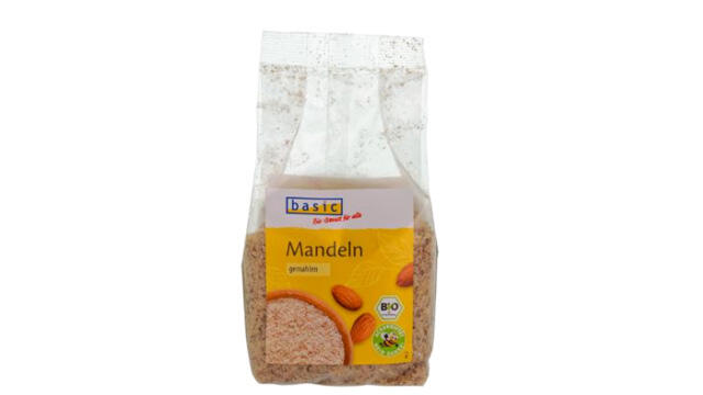 Produkt-Rückruf: Mandeln von basic